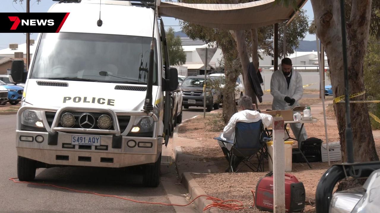 Major Crime detectives are investigating the unexplained death of a 26-year-old woman at a Port Augusta home. Picture: 7NEWS