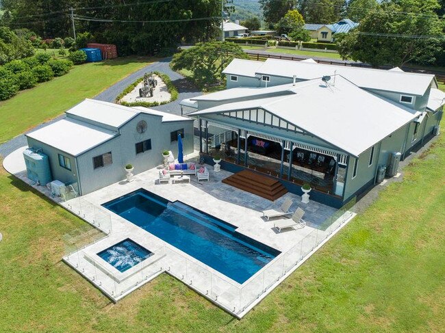 This estate is home to 2000 macadamia trees and 550 custard apple trees. Picture: Supplied