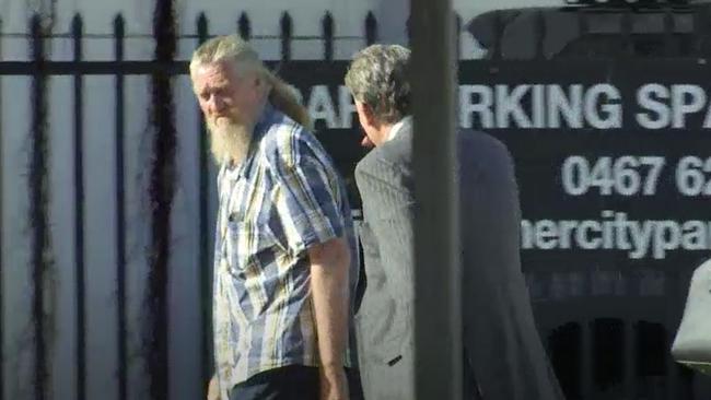 Thomas Byrnes video grabs from 7.30 report ABC