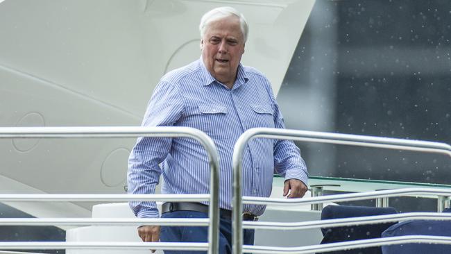 Clive Palmer’s bid to force WA’s border open has shot down by the High Court. Picture: Mark Cranitch