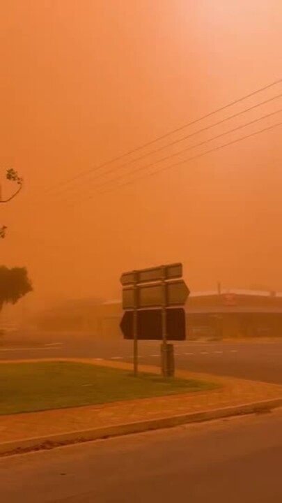 Dust Storm Smothers South Australian Town