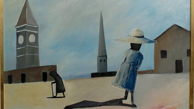 <i>Hawthorn Schoolgirl </i>is just one of the paintings by famous Australian artist Charles Blackman, inspired by the Gun Alley murder. Picture: Supplied