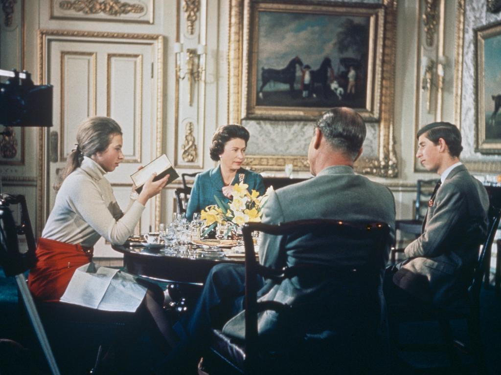 The BBC documentary Royal Family aired in June 1969. Picture: Hulton Archive/Getty Images