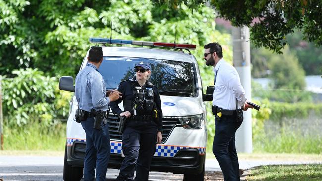Police at Rudyard St after a man, 52, died in hospital after bashing in the area. Pic: Lyndon Mechielsen
