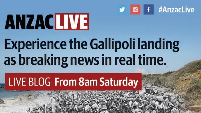 Join our live blog from 8am AEST on Saturday, April 25, on newspaper websites nationally.