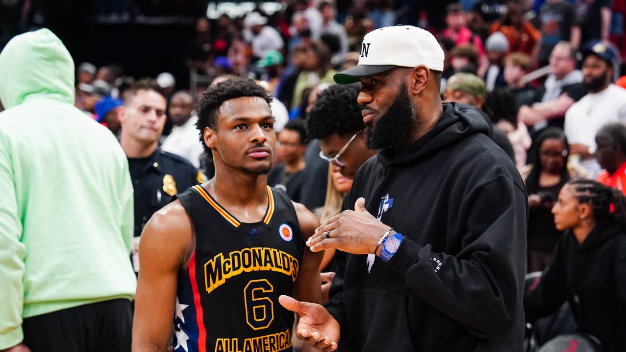 Bronny James projected to go top 10 in ESPN's 2024 NBA mock draft - Lakers  Daily