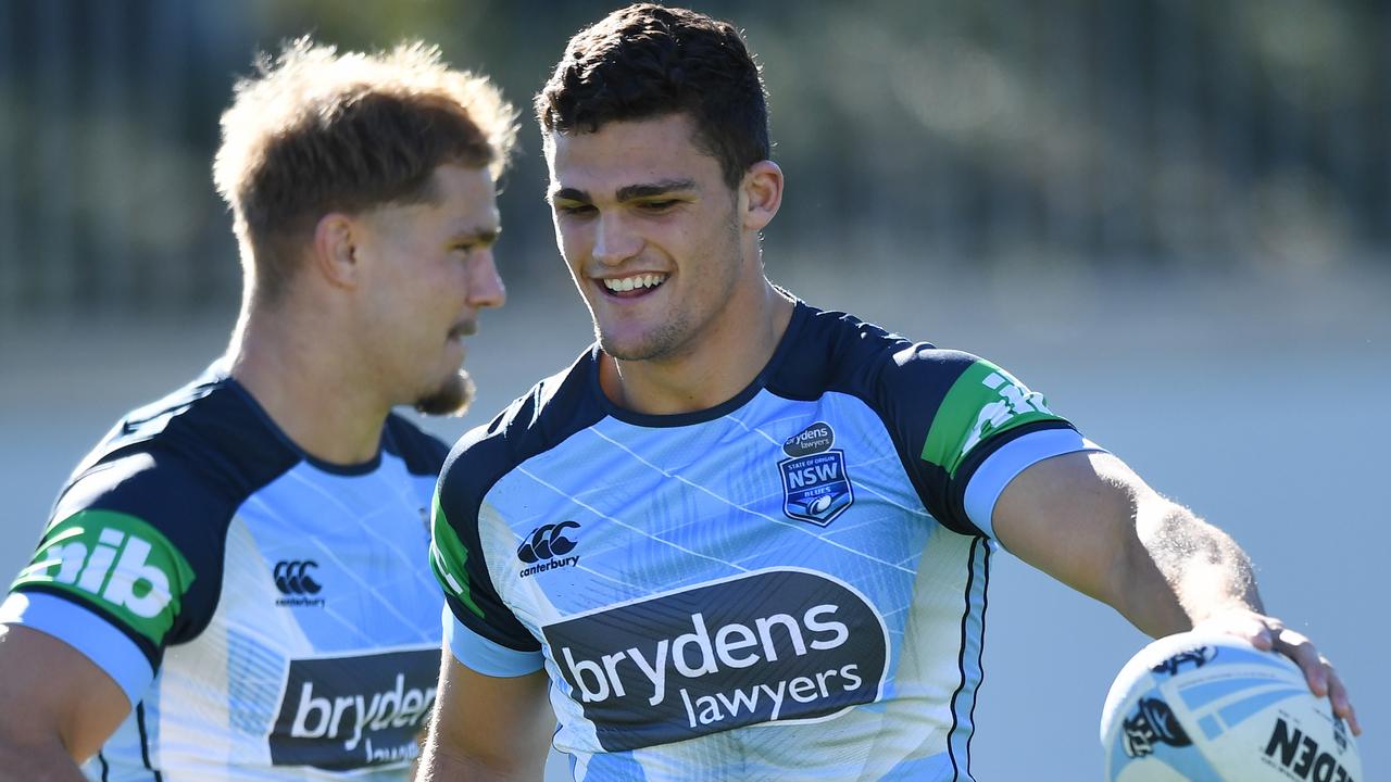 Nathan Cleary of the NSW Blues.