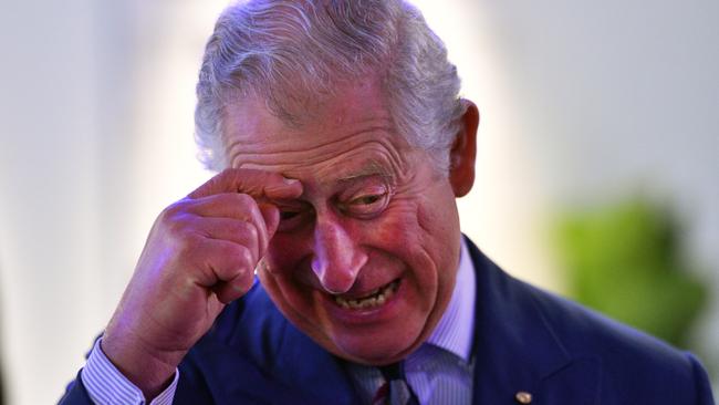 DARWIN, NORTHERN TERRITORY - APRIL 09:  Prince Charles, Prince of Wales attends a community reception at the Royal Flying Doctors Service Tourist Facility in Darwin on April 9, 2018 in Darwin, Australia. The Prince of Wales and Duchess of Cornwall are on a seven-day tour of Australia, visiting Queensland and the Northern Territory. (Photo by Mick Tsikas - Pool/Getty Images)