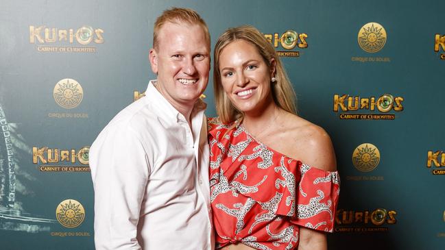David 'Luttsy' Lutteral and Emily Seebohm when they were together.