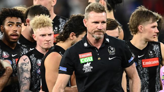 Has Nathan Buckley lost his players and staff? Picture: Getty Images