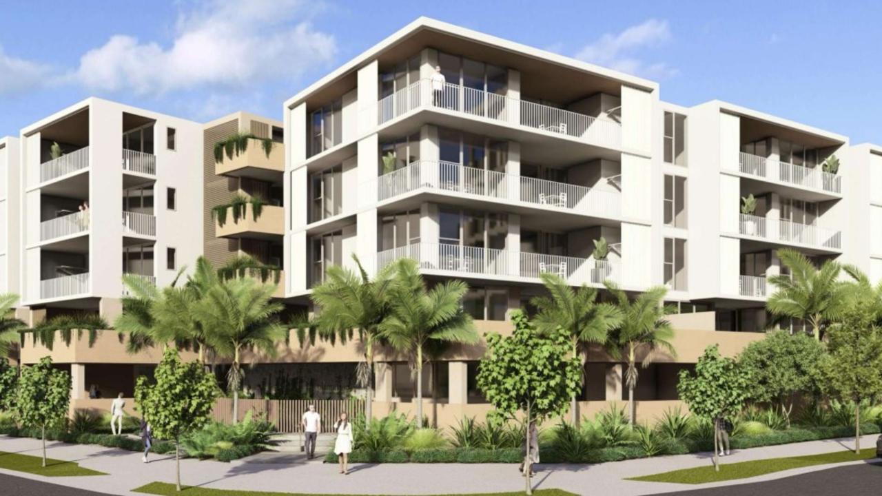 Renders of the proposed 74-unit retirement resort at Baringa. Photo: OGE Group Architects/ Plantation Retirement Resorts.