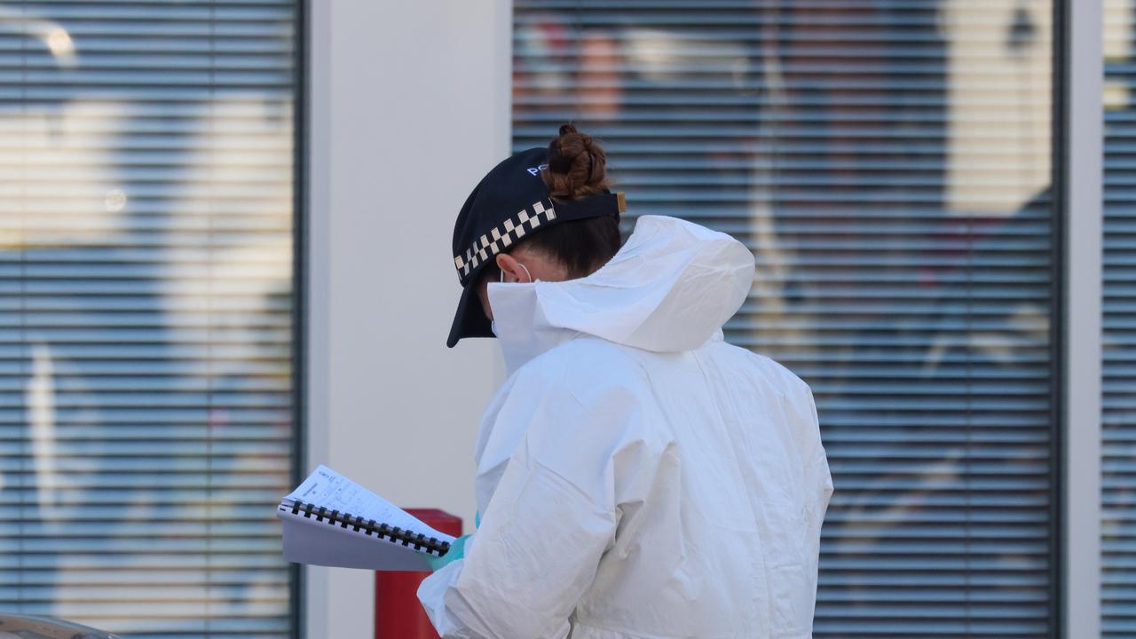 A man is in custody following an incident at Plympton this afternoon. About 3.40pm Wednesday 20 December emergency services were called to Lydia Street after two people were stabbed by a man not known to them. Picture: Russell Millard