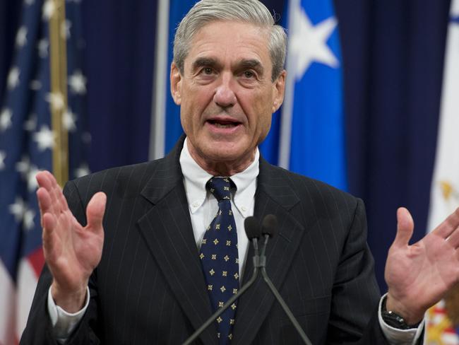 Special council Robert Mueller.  Picture:  AFP