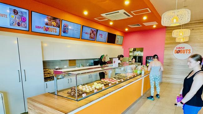 Simply Donuts' new shopfront at Bakewell Shopping Centre. Picture: Supplied