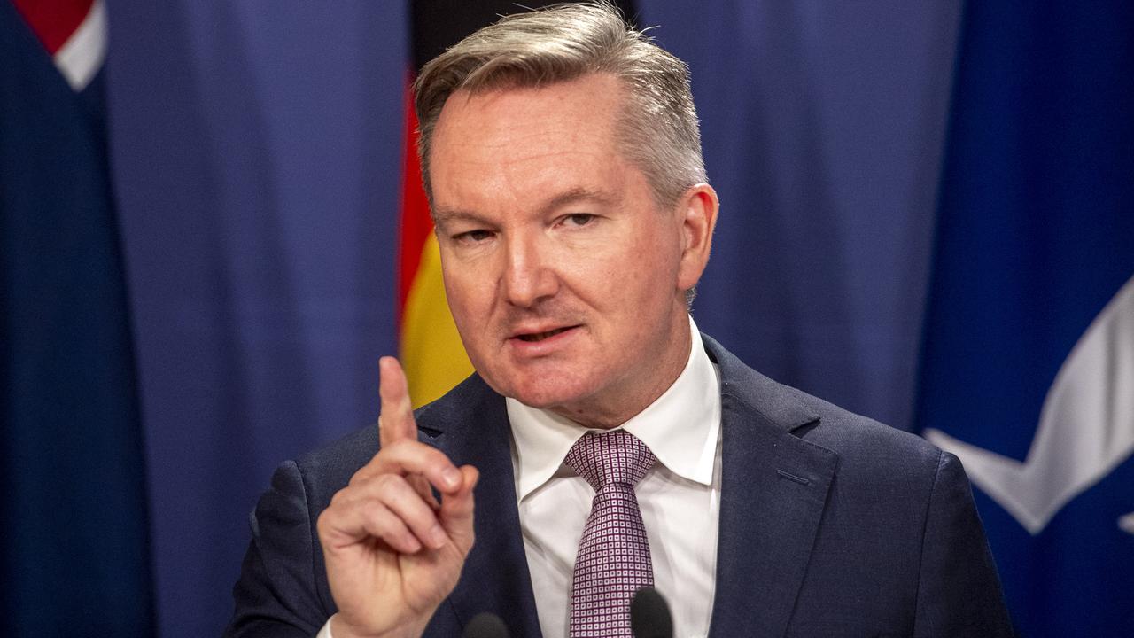 Federal Minister for Climate Change and Energy Chris Bowen. Picture: NewsWire / Jeremy Piper