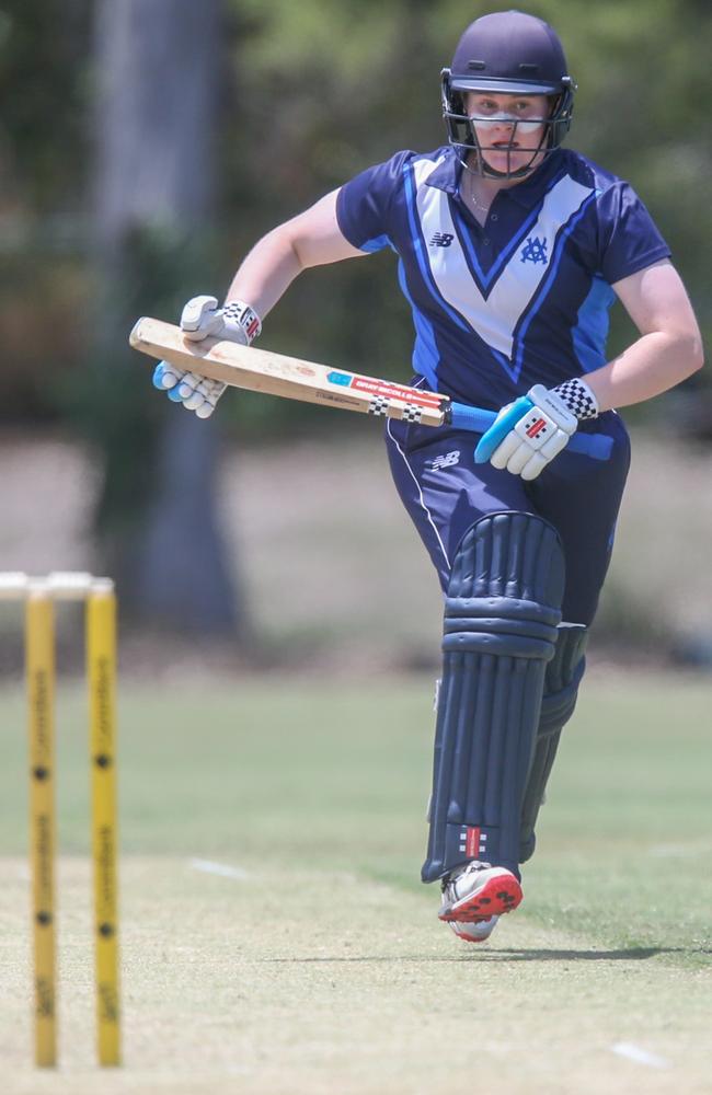 Underage 19 Female Championships; Various Matches played at Nudgee College Cricket Ovals 14.12.23 Pics by Stephen Archer
