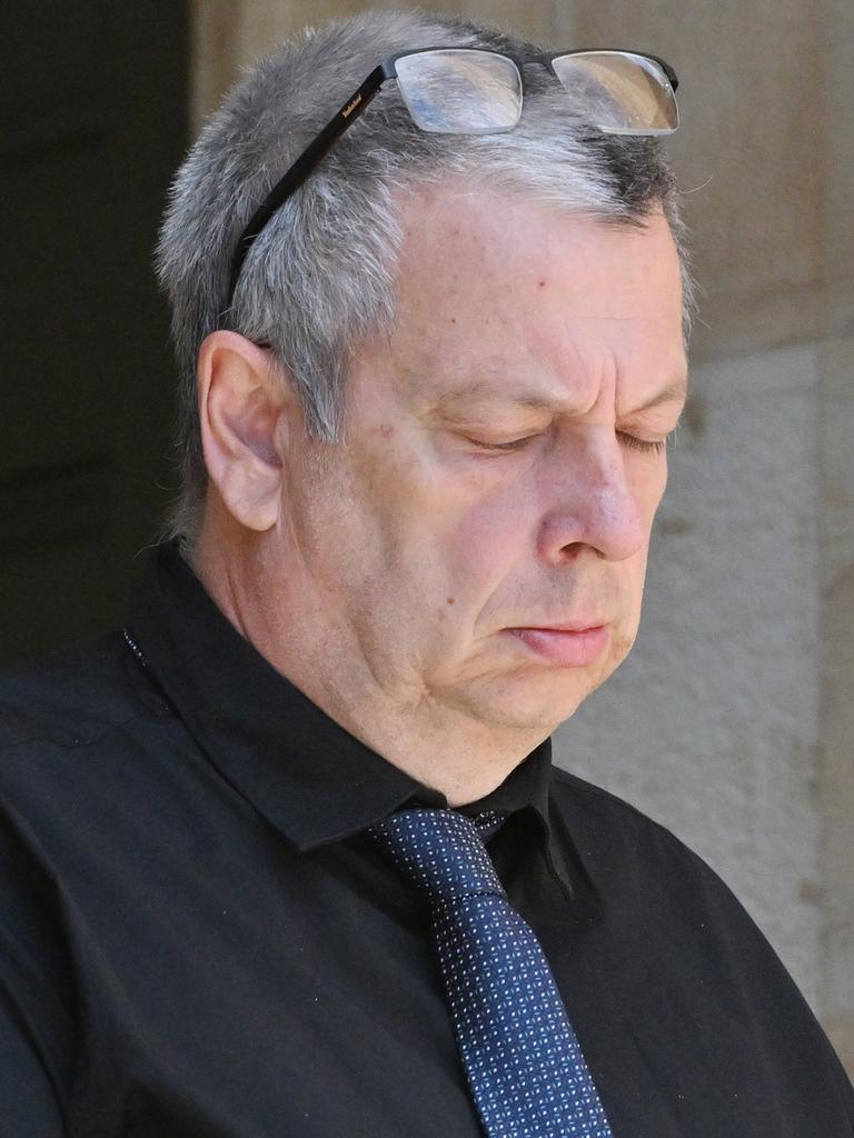 Alun Rowe, a former catholic school teacher, pleaded guilty to maintaining an unlawful sexual relationship with a child. Picture: NewsWire/Brenton Edwards