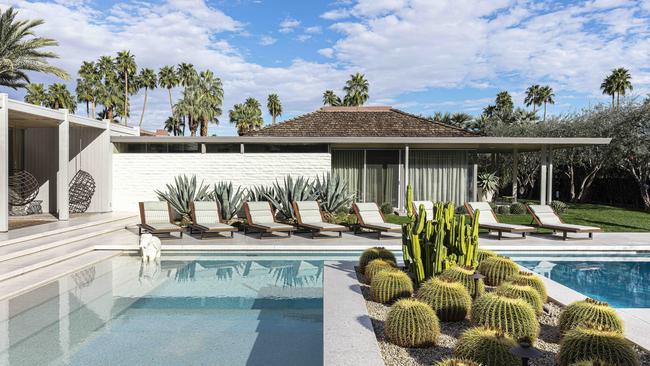 Built in 1962, William F. Cody’s Abernathy Residence was designed for James Logan Abernathy, wealthy sociallite, to maximise outdoor living and poolside parties. Picture: Supplied