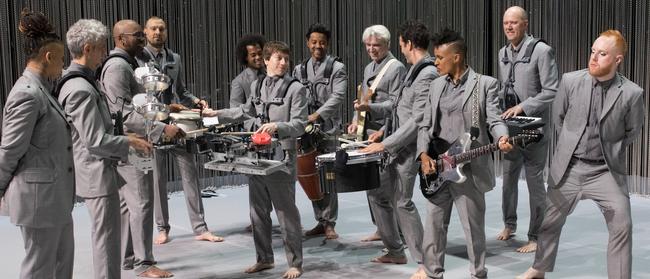 The David Byrne Band. Picture: Supplied.