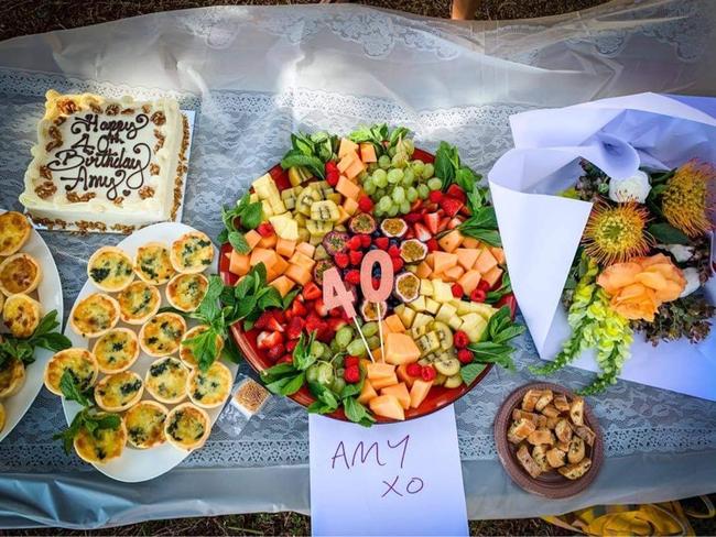 Mum of four Renae Grady loves celebrating Australia's tropical fruits at summer picnics and al fresco birthday celebrations with friends. Picture: Marieke Lee.