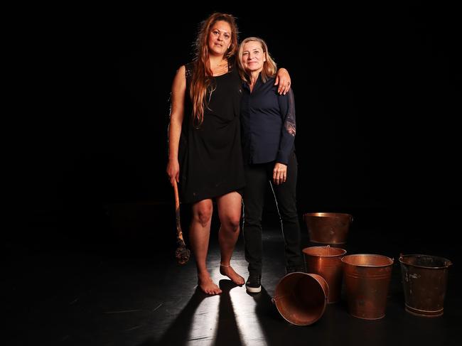 Sinsa Mansell with BACK co-director Kate Champion in 2021. Picture: Nikki Davis-Jones