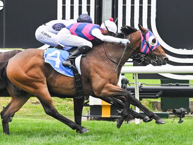 Rey Magnerio ridden by Jye McNeil wins the Herald Sun Rubiton Stakes at Caulfield Racecourse on February 08, 2025 in Caulfield, Australia. (Photo by Reg Ryan/Racing Photos via Getty Images)