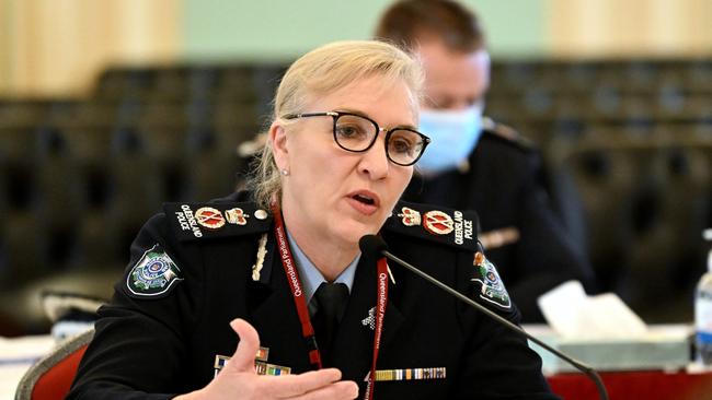 Queensland Police Commissioner Katarina Carroll