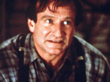 Actor Robin Williams in 1996 film "Jumanji".  P/ movies scene