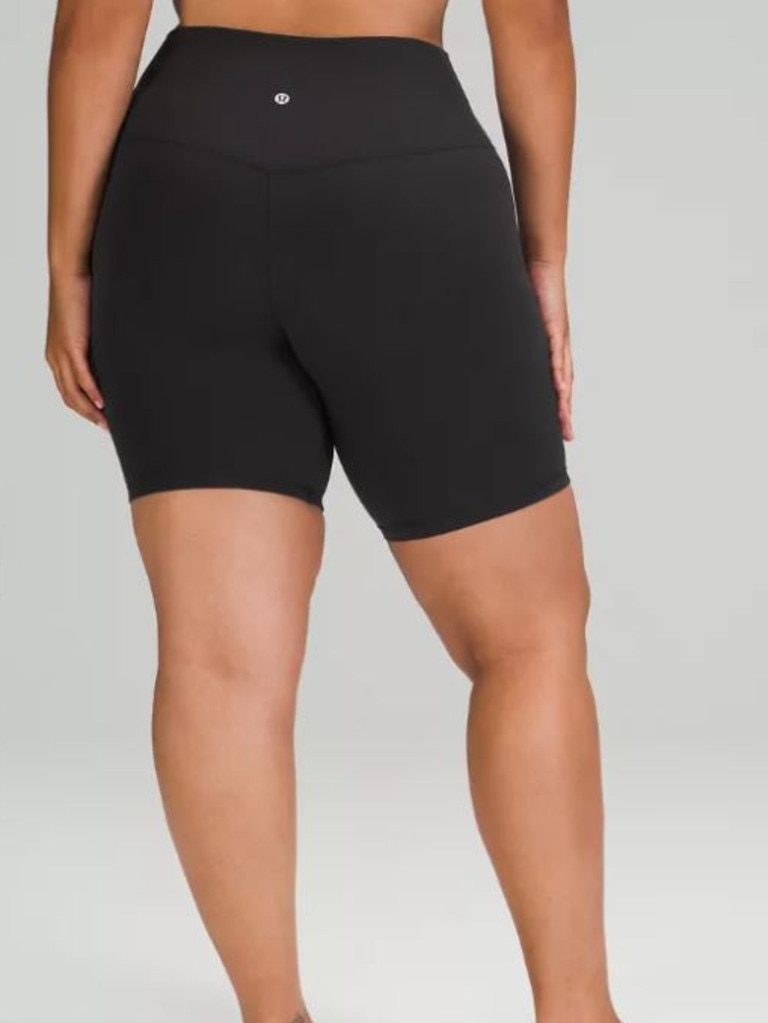 Plus Size Black TUMMY CONTROL Soft Touch Cycling Shorts