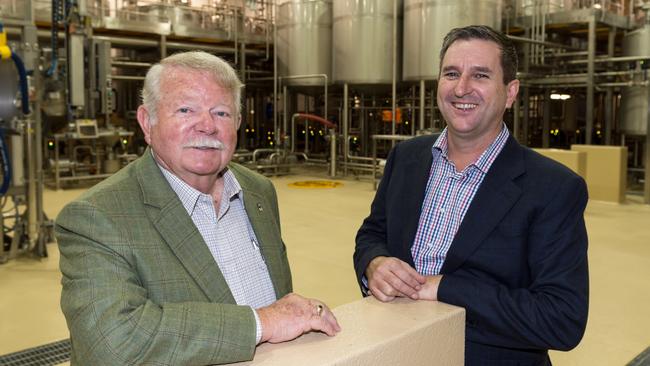 Bundaberg Brewed Drinks’ Cliff Fleming and John McLean.