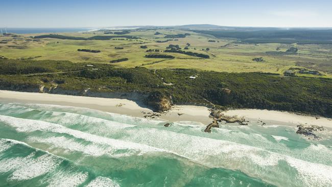 The rugged coast at Bridgewater Bay, near Portland, which have the highest cliffs on the Victorian coast. Picture: Tourism Victoria