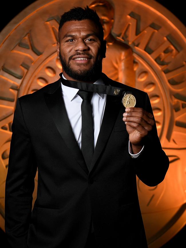 Ken Stephens Medal recipient Maika Sivo. Picture: Dan Himbrechts