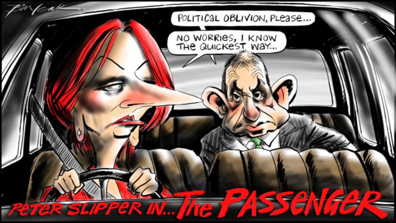 <p>Bill Leak: 2012</p>