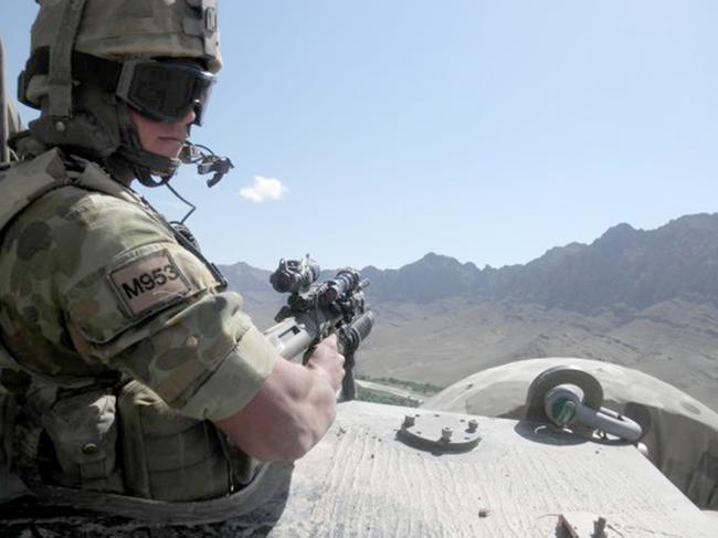 Paul Langer in Afghanistan.