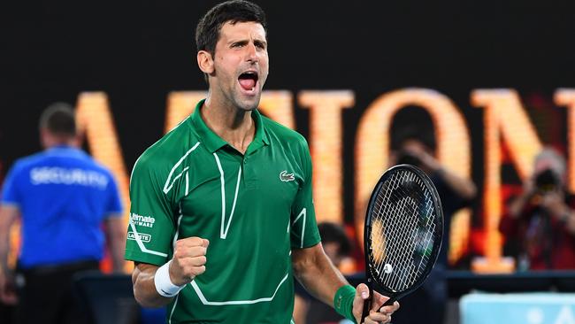 Novak Djokovic has been a dominant force in men’s tennis. Picture: AFP Images