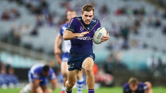 Ryan Papenhuyzen is still a few weeks away from his return for the Storm. Picture: Getty Images.