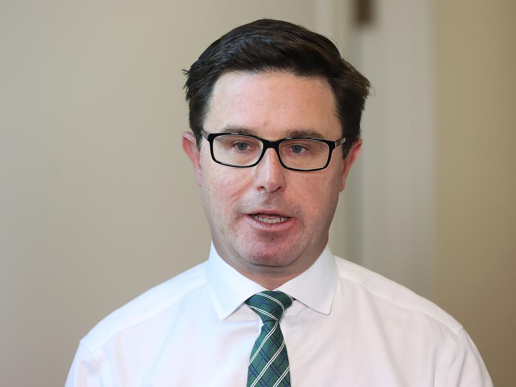 David Littleproud says the Nationals are working on their response to the Liberals’ emissions reduction plan. Picture: NCA NewsWire/Gary Ramage