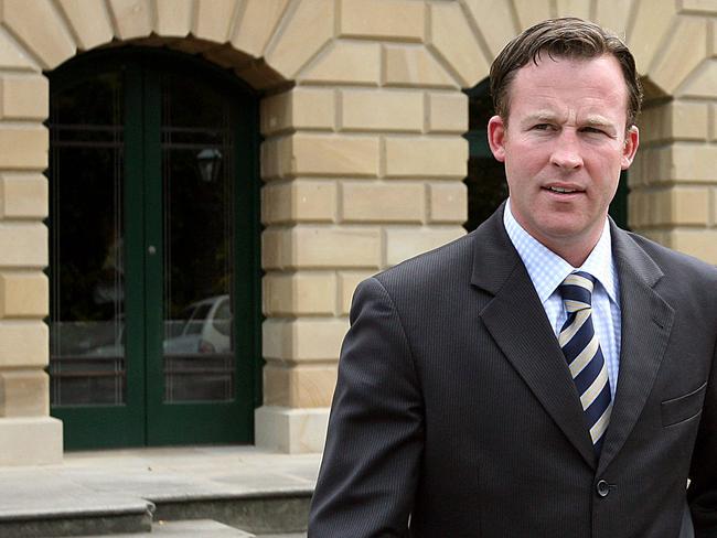 State Election 2006, Liberal Party deputy Leader Will Hodgman at Parliament House