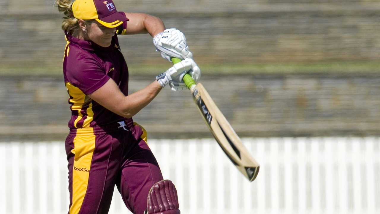 Record-breaking former Queensland and Australian cricketer Melissa Bulow. Picture: Kevin Farmer