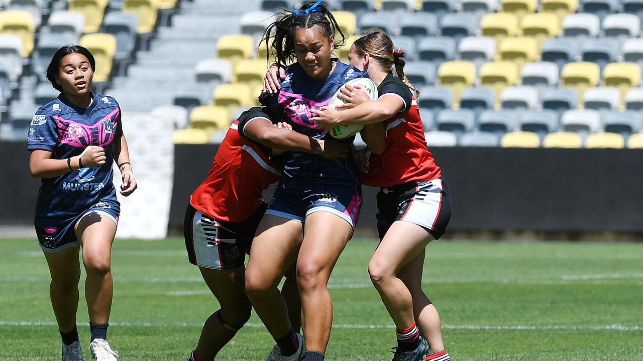 Live stream NRL schoolgirls national final Mabel Park SHS v Hills Sports High as Broncos and Roosters circle NRLW talent The Courier Mail