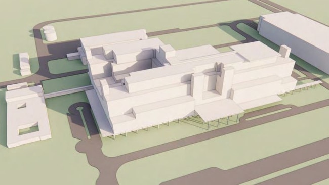 New Bundaberg hospital concept plans.