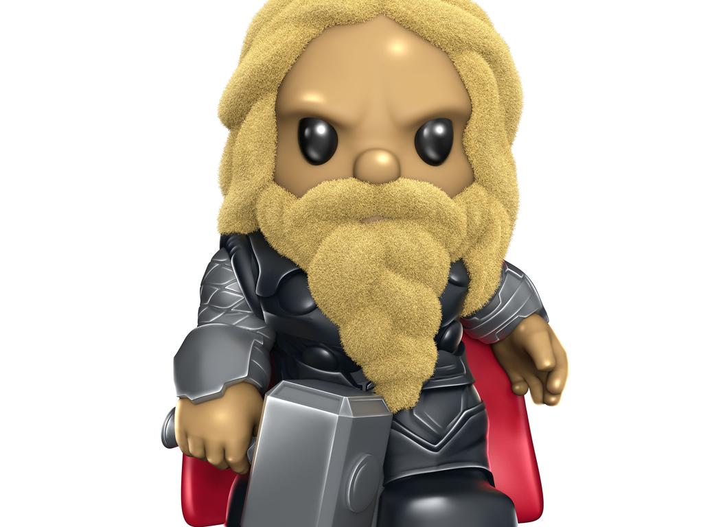 Furry Thor is another of the ultra rare Oshies.