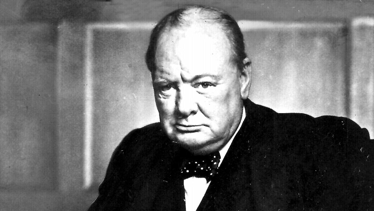 Mr Churchill was seen as vital to the British war effort during WWII. Picture: Supplied