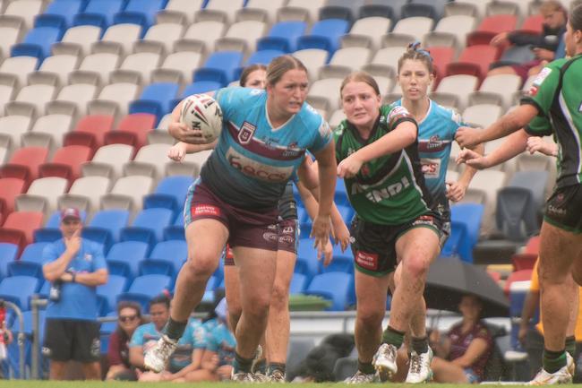 Mackay Cutters vs Townsville Blackhawks Harvey Norman U17's Saturday 22 February 2025 Picture:Michaela Harlow
