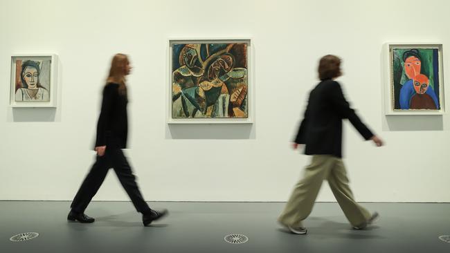 The Picasso Century exhibition at the NGV will have extended opening hours until it closes on October 9. Picture: David Caird