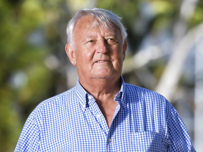 Independent Commissioner Against Corruption Ken Fleming QC poses for a photo in front of Parliament House in Darwin on Friday, August 31, 2018. Picture: Keri Megelus