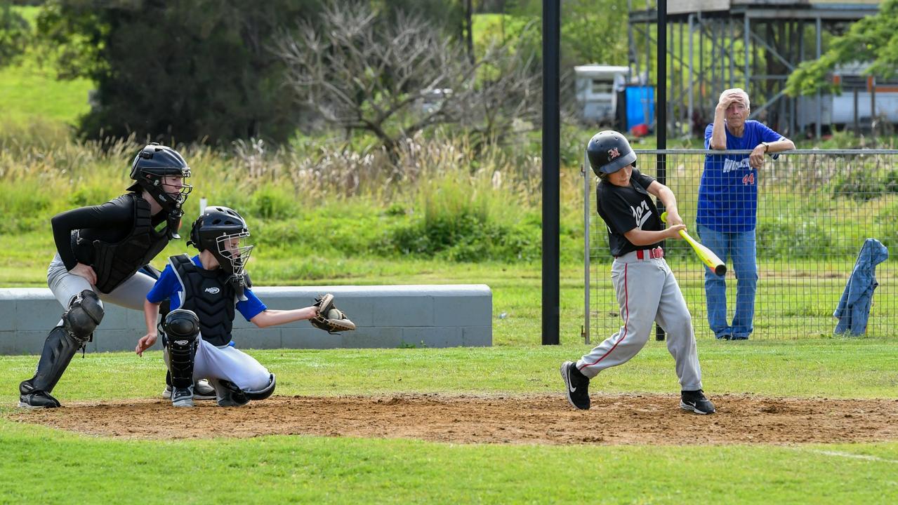 North's Baseball Club opened their 75th season for 2023 with a mixed friendly against Lismore Workers at Albert Park on Saturday. Picture: Cath Piltz