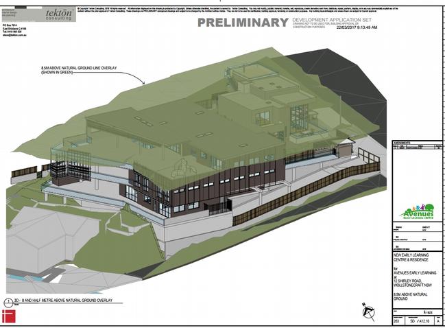 Detailed plans of the development. Picture: Courtesy of Avenues