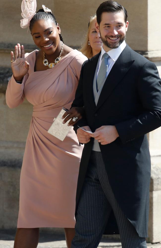 Serena Williams and Alexis Ohanian. Picture: AFP PHOTO / POOL / Odd ANDERSEN