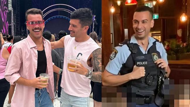 A composite image of Jesse Baird, Luke Davies, and their alleged murderer Beau Lamarre-Condon. Picture: Supplied
